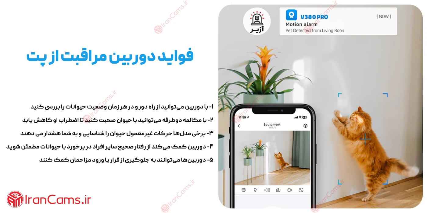 دوربین نظارت حیوانات