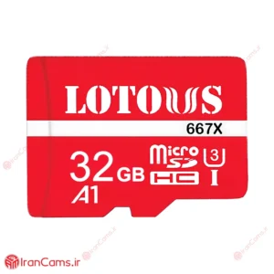 کارت حافظه میکرو اس دی 32 گیگابایت لوتوس LOTOUS 667X 4 خرید کارت حافظه ارزان