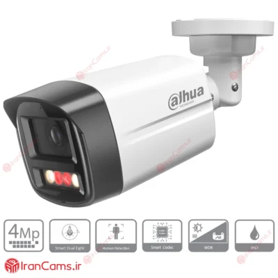 دوربین مداربسته IP بولت 4 مگاپیکسلی داهوا DH-IPC-HFW1439TL1-A-IL