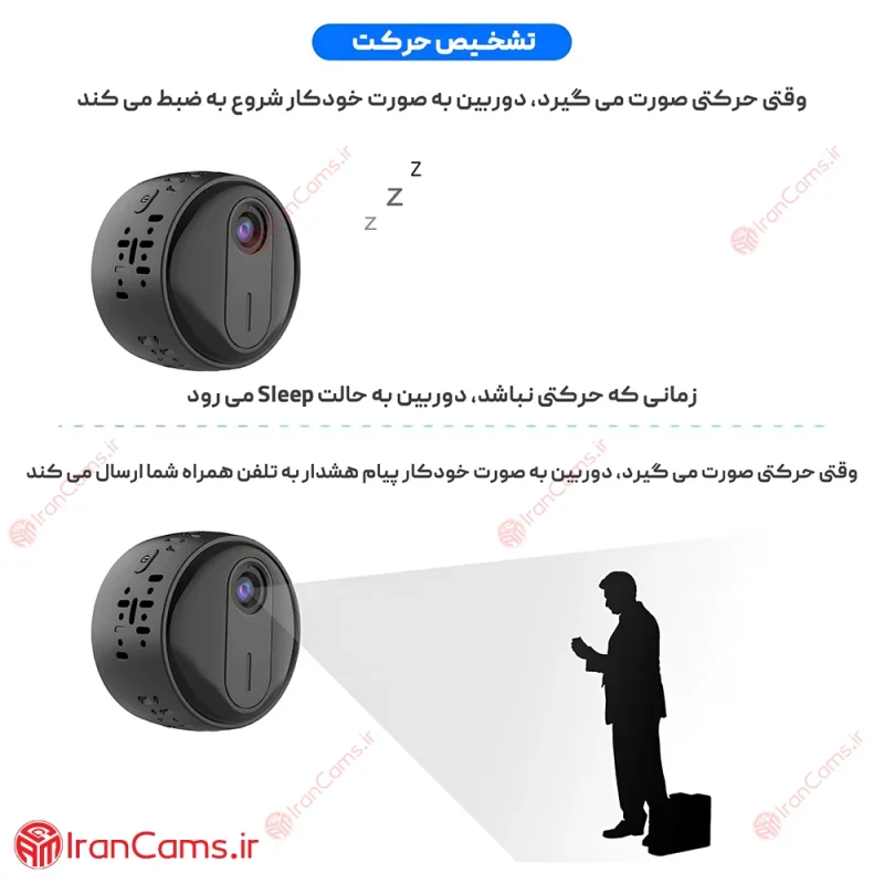 دوربین کوچک 5 مگاپیکسل V380 مدل SQT