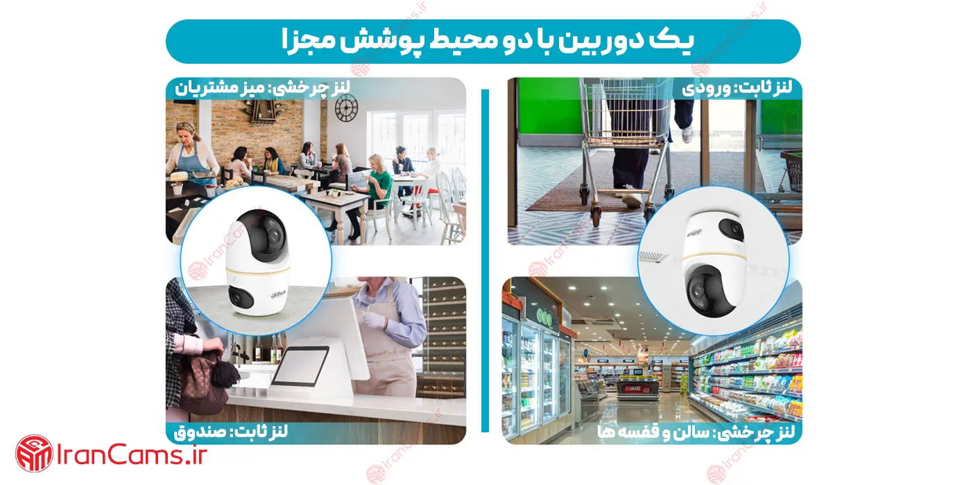 دوربین بیسیم دولنز داهوا
