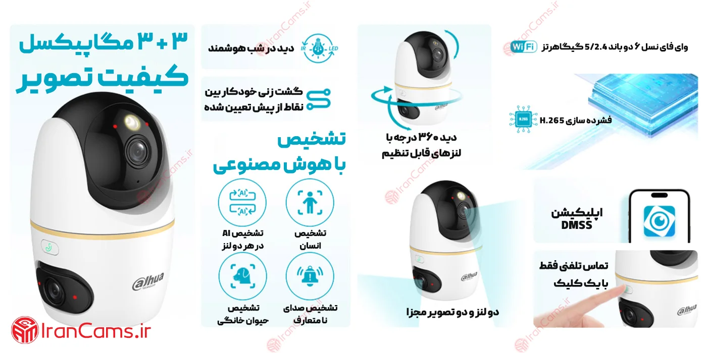 دوربین دولنز هیرو داهوا