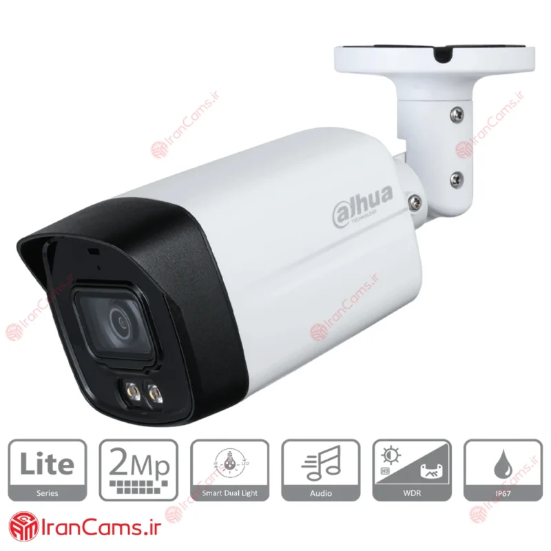 دوربین مداربسته بولت 2 مگاپیکسلی داهوا DH-HAC-HFW1239TLMP-IL-A