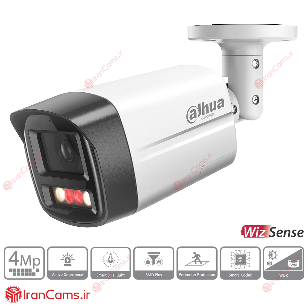 دوربین مداربسته IP بولت 4 مگاپیکسلی داهوا DH-IPC-HFW2449TLP-S-PV