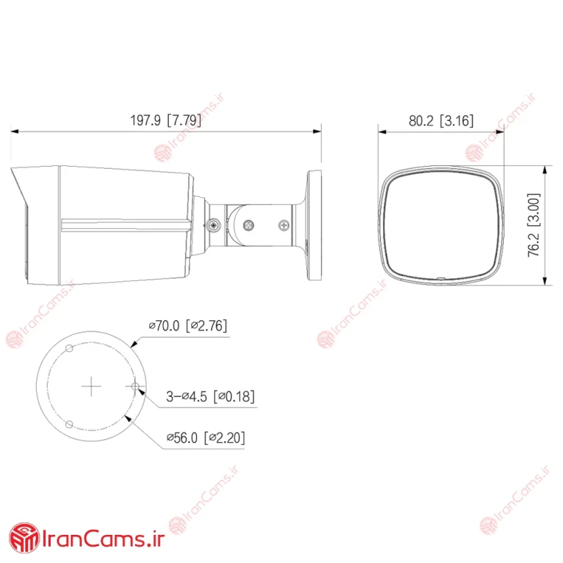 بهترین دوربین 4 مگ داهوا DH-IPC-HFW2449TLP-S-PV