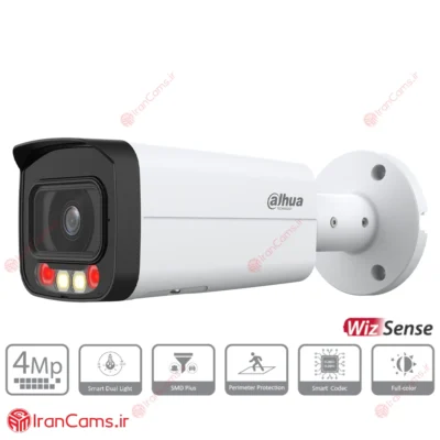 دوربین مداربسته IP بولت 4 مگاپیکسلی داهوا DH-IPC-HFW2449TP-AS-IL