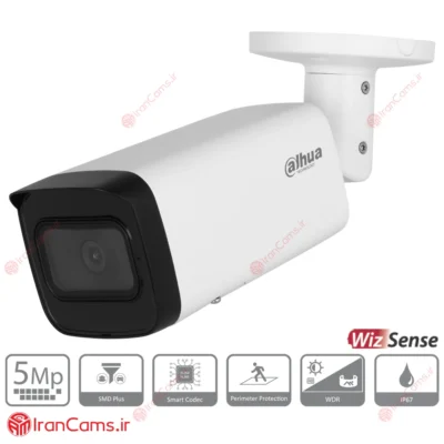 دوربین مداربسته IP بولت 5 مگاپیکسلی داهوا DH-IPC-HFW2541TP-AS