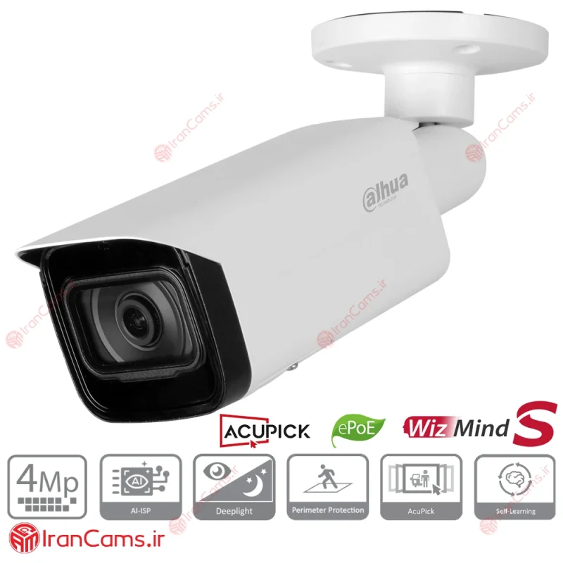 دوربین مداربسته IP بولت 4 مگاپیکسلی داهوا DH-IPC-HFW5442TP-ASE