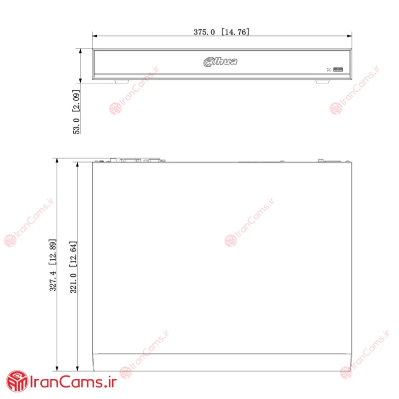 مشخصات دستگاه ان وی آر داهوا DHI-NVR5216-8P-I