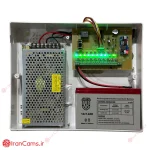 یو پی اس 12 ولت 10 آمپر دوربین مداربسته نمایشگر دار MP - Image 4