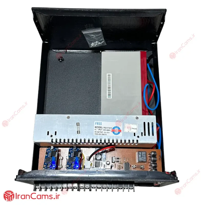 یو پی اس 12 ولت 30 آمپر دوربین مداربسته بدنه فلزی نمایشگر دار MP - Image 3
