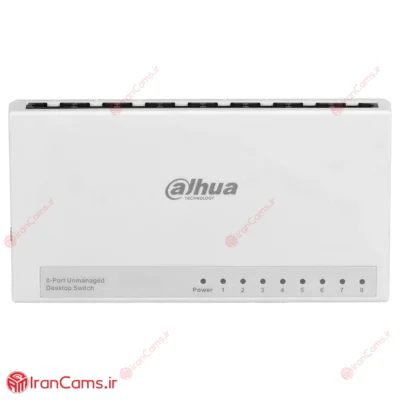 سوییچ شبکه 8 پورت داهوا PFS3008-8ET-L-V2