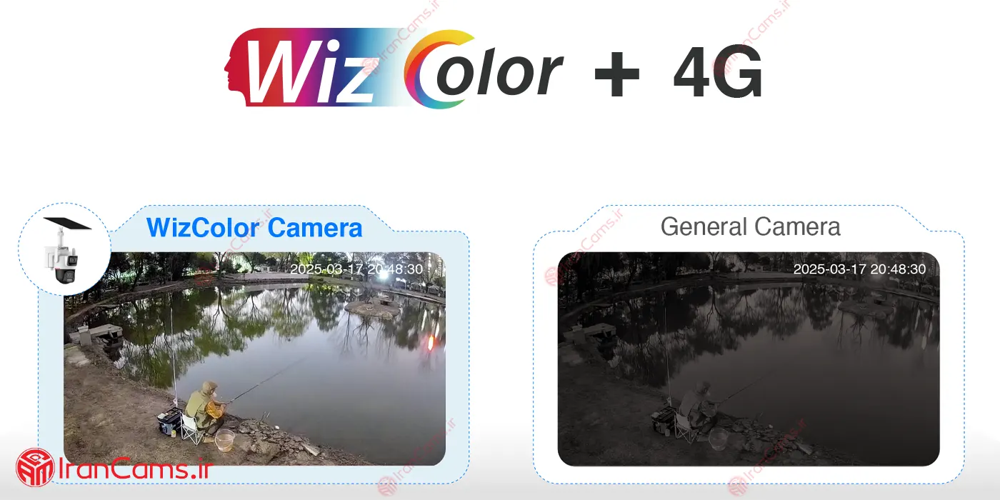 دوربین WIZCOLOR سیمکارتی داهوا