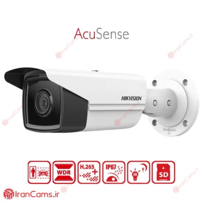 دوربین مداربسته IP بولت 4 مگاپیکسل هایک ویژن DS-2CD2T43G2-4I
