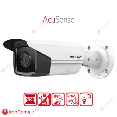 دوربین مداربسته IP بولت 6 مگاپیکسل هایک ویژن DS-2CD2T63G2-4I