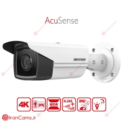 دوربین مداربسته IP بولت 8 مگاپیکسل هایک ویژن DS-2CD2T83G2-4I