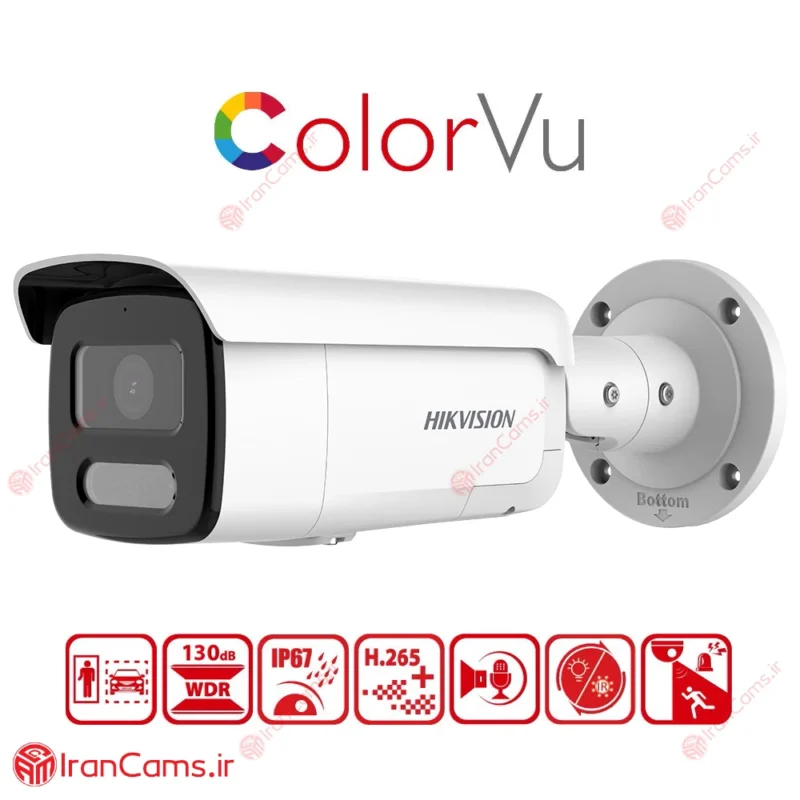 دوربین مداربسته IP بولت 8 مگاپیکسل هایک ویژن DS-2CD2T87G2H-LISU/SL