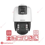 دوربین مداربسته IP اسپید دام دو لنز هایک ویژن DS-2SE7C432MW-AEB(14F1)