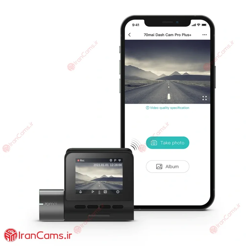 دوربین فیلم برداری خودرو سونتی می مدل A500S