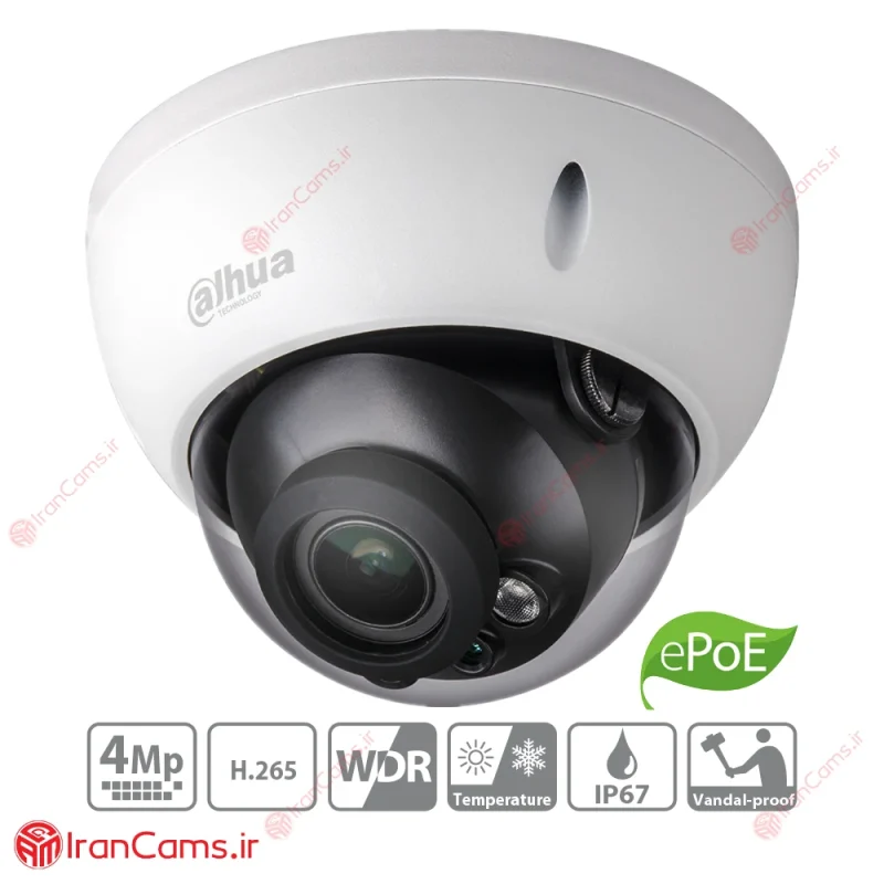 دوربین مداربسته IP دام 4 مگاپیکسلی داهوا DH-IPC-HDBW5431RP-ZE