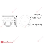 دوربین مداربسته داهوا DH-IPC-HDW1530TP