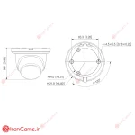 دوربین تحت شبکه داهوا DH-IPC-HDW5541TMP-ASE
