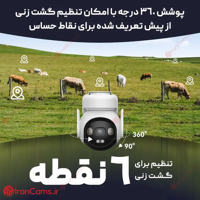 قیمت دوربین گردان