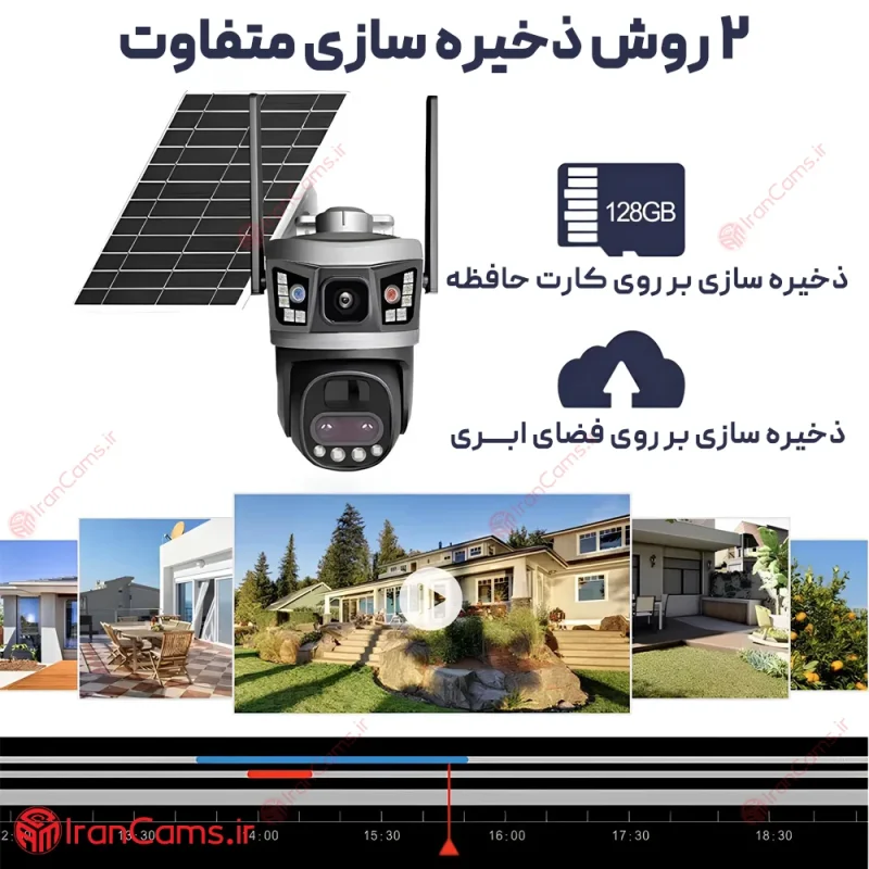 قیمت دوربین مداربسته 360 درجه زوم دار