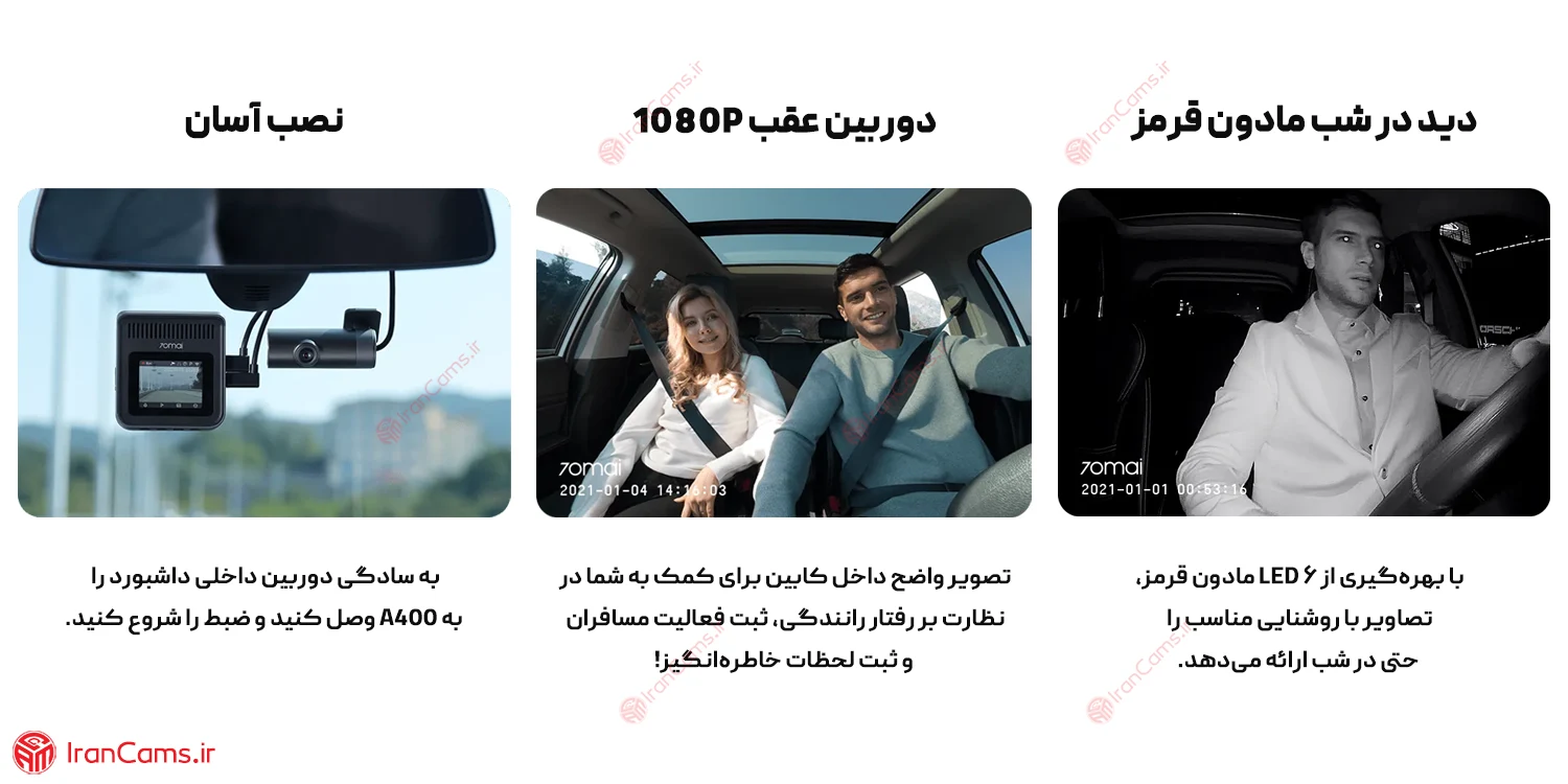 دوربین خودرو شیائومی
