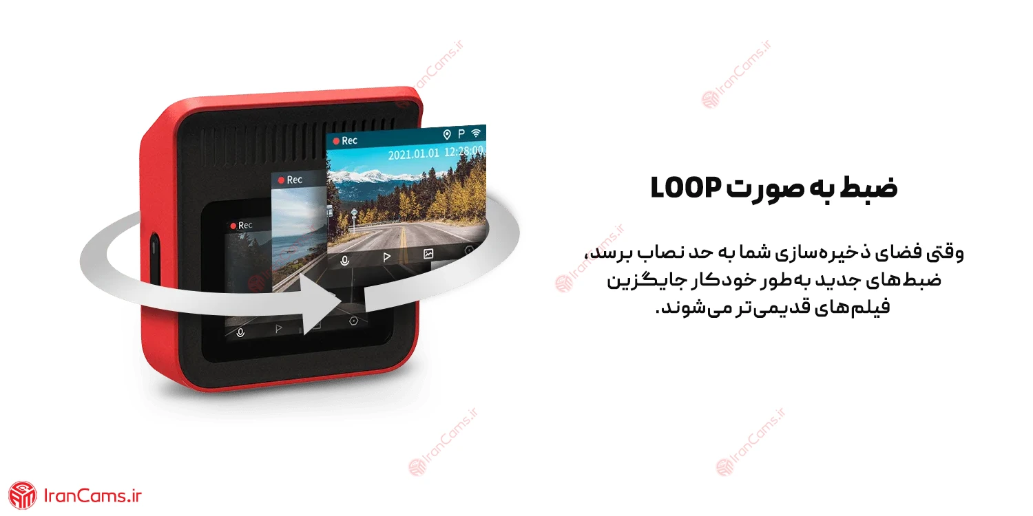 دوربین ثبت وقایع خودرو 360 درجه