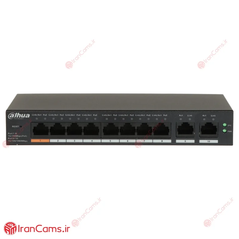 قیمت سوییچ شبکه داهوا DH-CS4010-8ET-60
