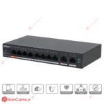 سوییچ شبکه 10 پورت PoE داهوا DH-CS4010-8GT-60