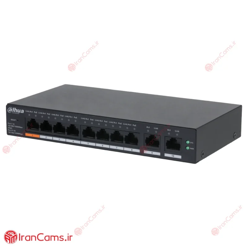 سوییچ PoE داهوا DH-CS4010-8GT-60