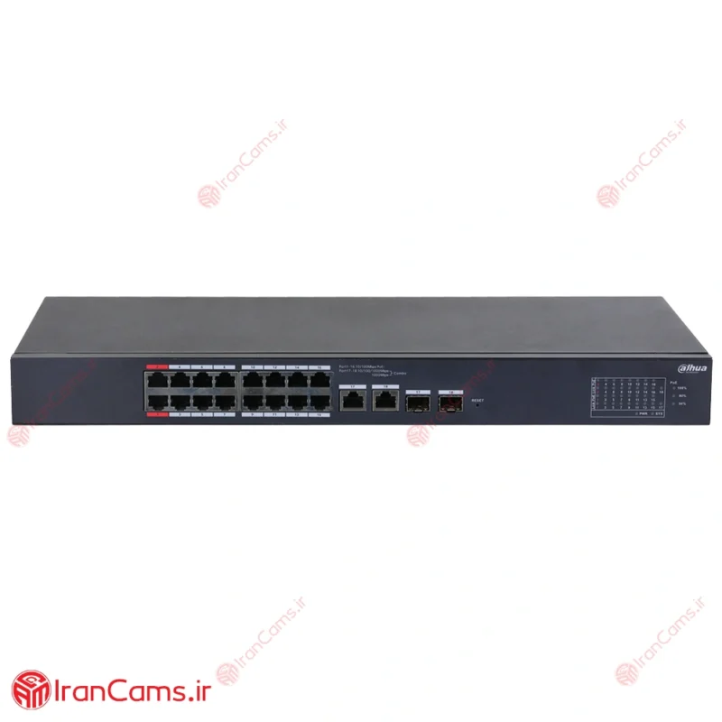 سوییچ شبکه PoE داهوا DH-CS4218-16ET-135