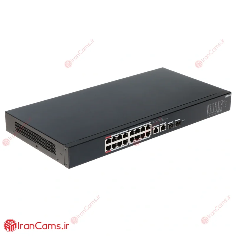 خرید سوییچ شبکه 18 پورت PoE داهوا DH-CS4218-16ET-135
