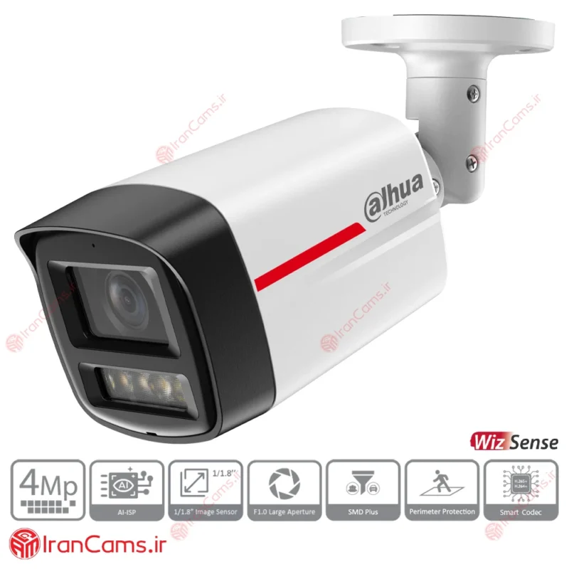 دوربین مداربسته IP بولت 4 مگاپیکسلی داهوا DH-IPC-HFW2449TL-S-PRO