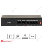 سوییچ شبکه 6 پورت PoE داهوا DH-PFS3006-4ET-36