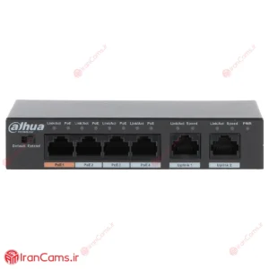سوییچ شبکه 6 پورت PoE داهوا DH-PFS3006-4ET-60 8 DH-PFS3006-4ET-60