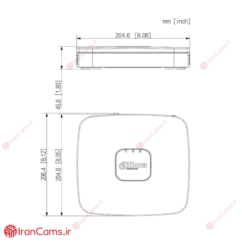 مشخصات دستگاه داهوا DHI-NVR2116-4KS3