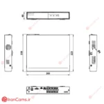 مشخصات دستگاه DS-7108NI-Q1-8P-M