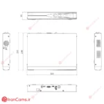 مشخصات دستگاه هایک ویژن DS-NVR7616NI-Q1