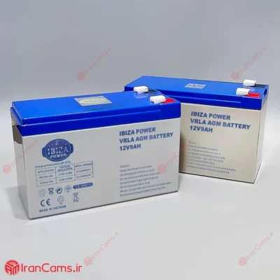 باتری 12 ولت 9 آمپر ایبیزا مدل 12V9Ah ساخت ویتنام