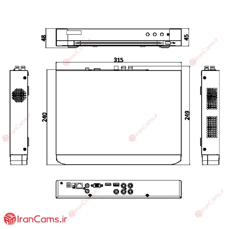 هایک ویژن iDS-7204HGHI-M1-S