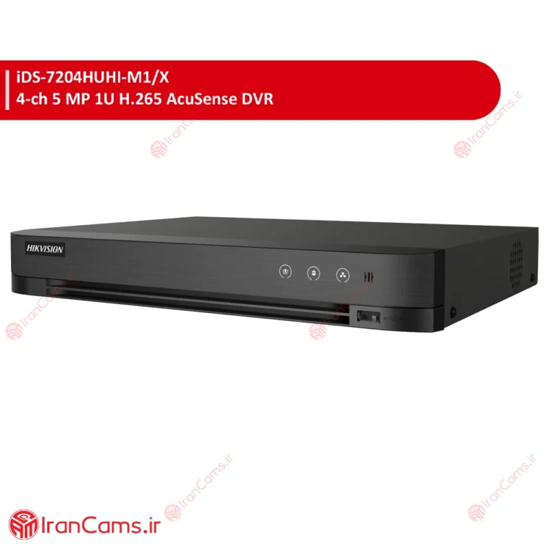 دستگاه 4 کانال هایک ویژن iDS-7204HUHI-M1-X