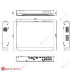 مشخصات دستگاه هایک ویژن iDS-7208HQHI-M1/S
