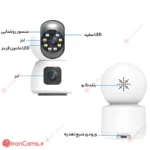 دوربین بیبی کم بی سیم سیمکارتی دو لنز O-KAM PRO مدل Z6