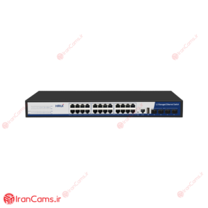 سوییچ شبکه مدیریتی 24 پورت HRUI مدل HR-SWTG3424S 6 سوییچ شبکه 24 پورت HRUI مدل HR-SWTG3424S