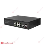 سوییچ 8 پورت PoE اینوورس IN-2008MGP-2S