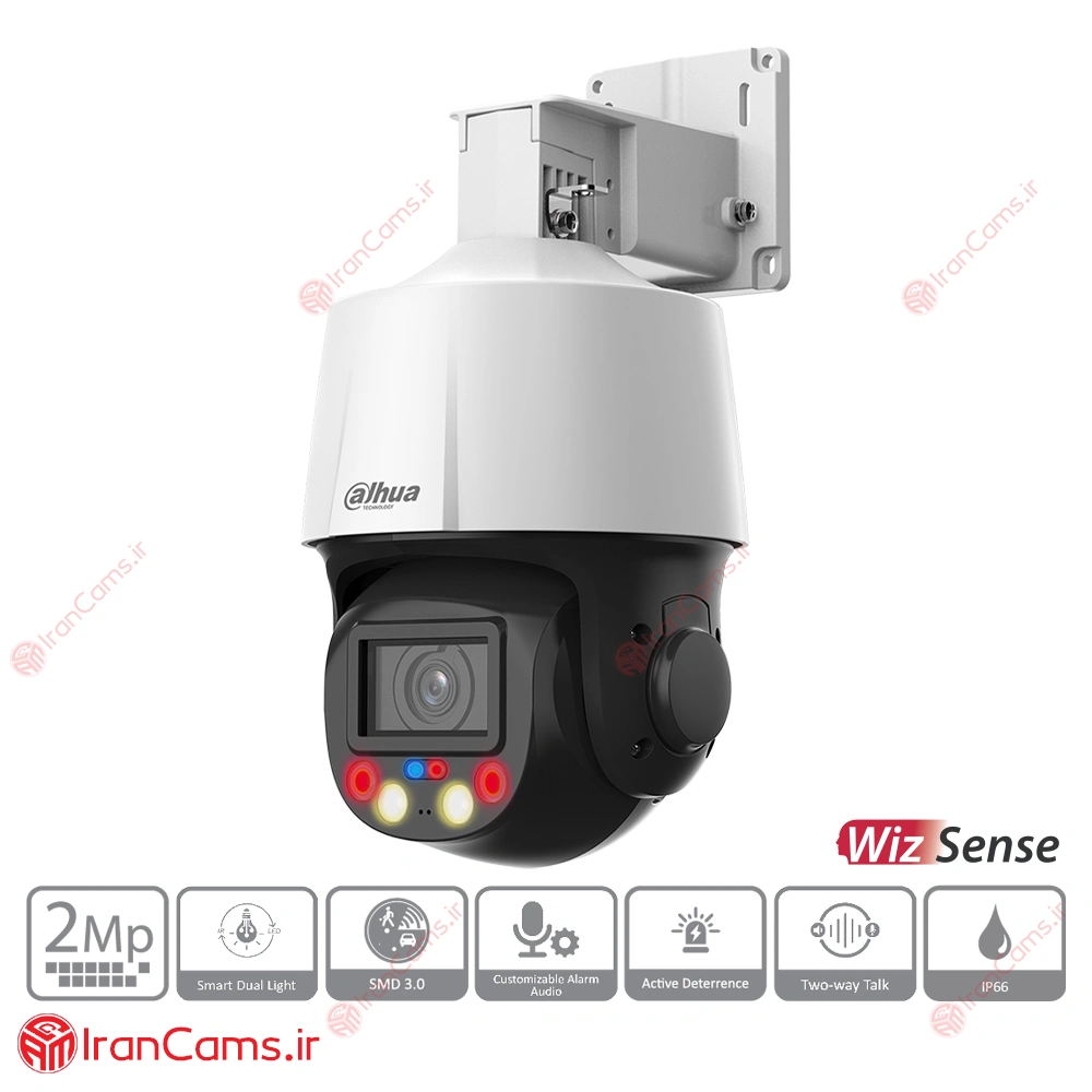 دوربین مداربسته IP اسپید دام 2 مگاپیکسلی داهوا DH-SD3E205DB-GNY-A-PV1
