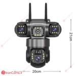 قیمت دوربین سولار سه لنز V380